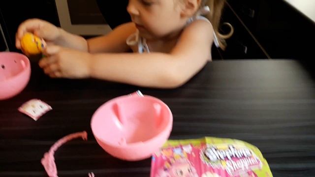 Распаковка/Шар сюрприз Shopkins/EnchanTimals.