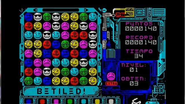 BeTiled - ZX Spectrum - Emulador SpecEmu 3.1 Build 23 09 13 - Probado En Windows 7 X64
