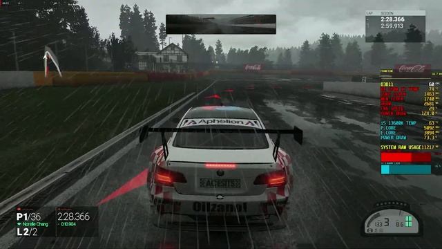 Project Cars BMW GT3 RX 5700XT 8GB - I5 13600K 5.1GHz