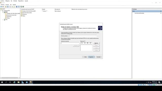 Configuración Windows Server 2019