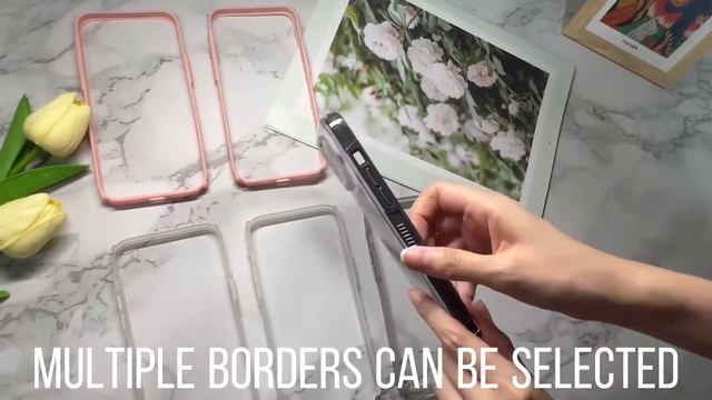 IPhone14 Series Split Transparent UV Phone Case #iphone14case