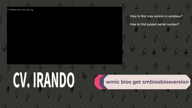 How To Find Bios Version In Windows