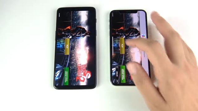 OnePlus 6 Vs IPhone X Speed Test