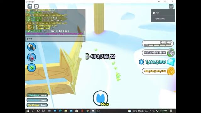 🔴Live🔴☁️ HEAVEN! Pet Simulator X! PET GIVE AWAY! Roblox!