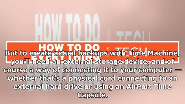 How To Backup Your Mac Computer Using Time Machine Or ICloud