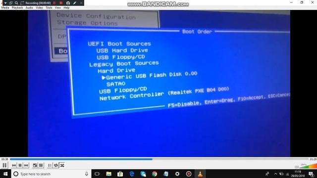CONFIGURE BIOS