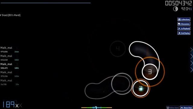 Osu! 3.43 ⭐Inferno (TV Size) | Maik Mal