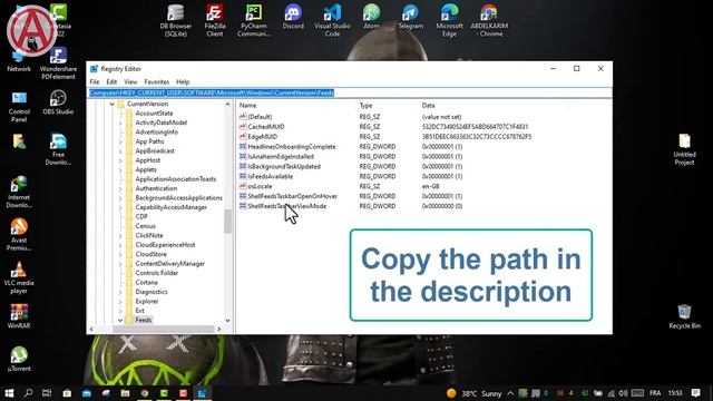 Add/remove News And Interests In Windows 10 | 11