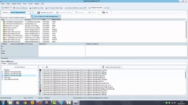 Quickworkbook V3 Expéditioner Réception De 35MB Documents