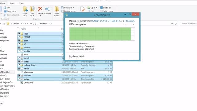How To Install Thunder Os 4.5 Lite Version  Thunder Os 4.5 Pheonix Os  Very Easy Method
