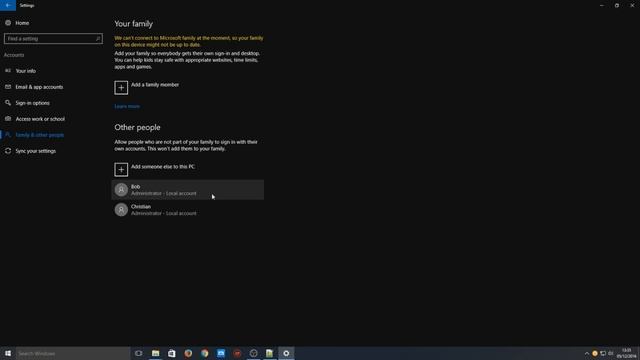 How To Delete/Remove A User On Windows 10 Beginners Tutorial