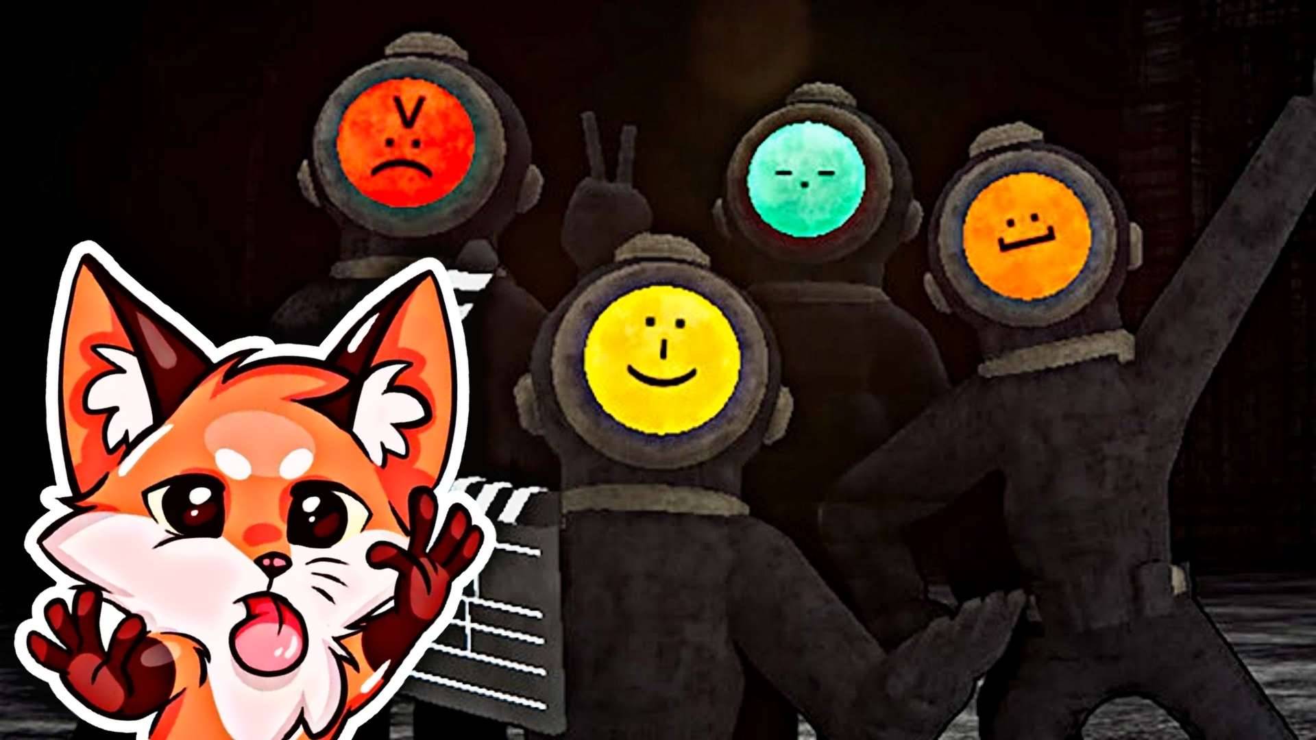 ЛИСЫ в огне не горят(почти)🔥🦊🔥 Снимаем контент для Content Warning #contentwarning #контентворнин