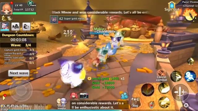 Luna Fantasy GamePlay - (Android,iOS) / PART 7 / MMORPG / English / Adventure / Mobile Game