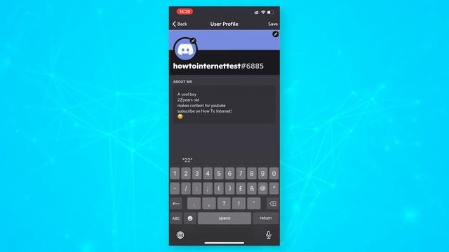 How To Add (And Change) Your Bio On Discord (iPhone) | 2021 METHOD