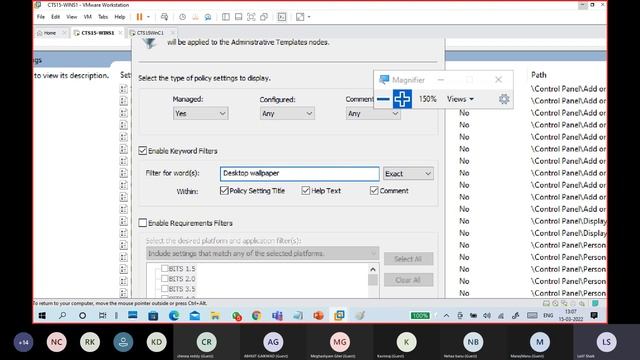 (B15) Windows Server Part8 Group Policy Partical 2 - Desktop Wallpaper Policy/Setting