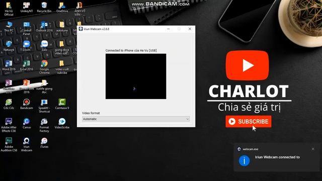 Hướng Dẫn Cách Biến điện Thoại Thành Webcam Chất Lượng Full HD | Dùng để Online, Livestream