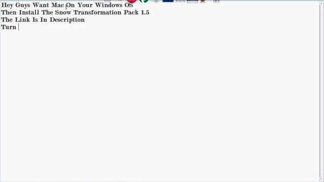 Mac Theme For Windows Free And 100% Working.avi