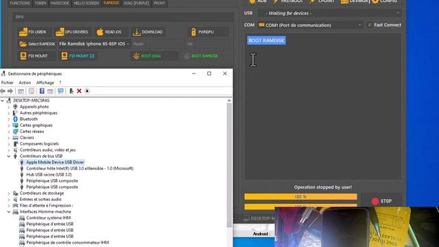 Bypass ICloud IPhone 6s Hello Screen By UnlockTool