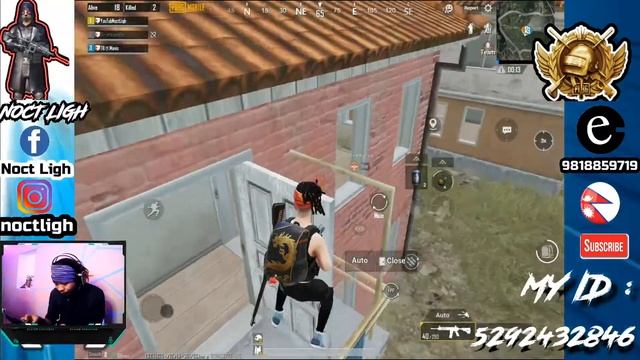 🔴 LATE FOR SEASON 18 CONQUEROR RANK PUSHING || NOCTLIGH || PUBG MOBILE || NEPAL 🔴