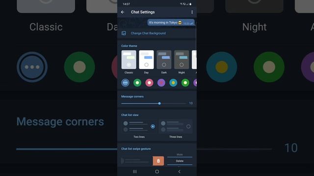 How To Choose Color Themes On Telegram? - Telegram Tips