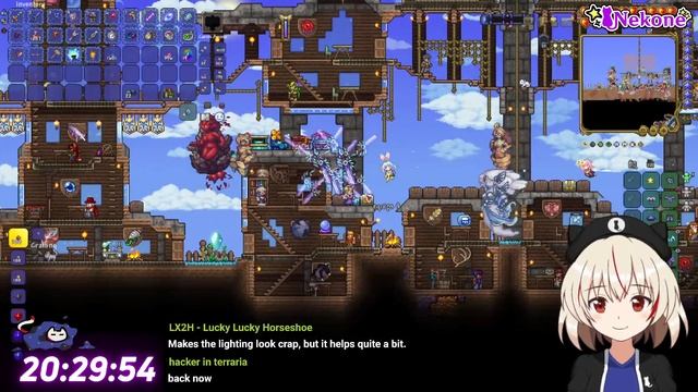 I Found My Legendary Catgirl Waifu In Space [Terraria #5]