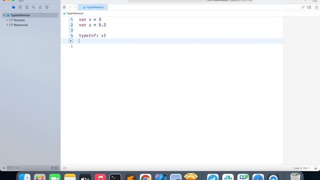 Swift 5 For Absolute Beginners - Part 9 | Type Inference (2021, IOS 15, Xcode 13)