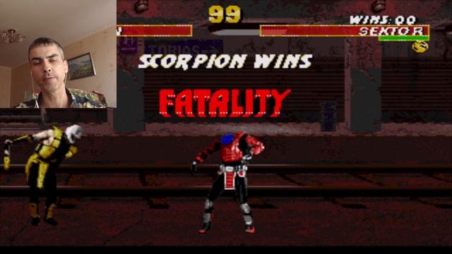 Scorpion Antifatality в UMK3