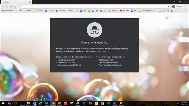 New Incognito Window Tutorial