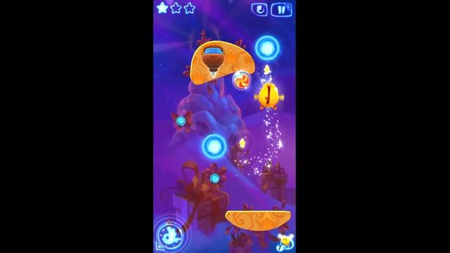 Cut The Rope: Magic. Level 7-2. Snowy Hills.