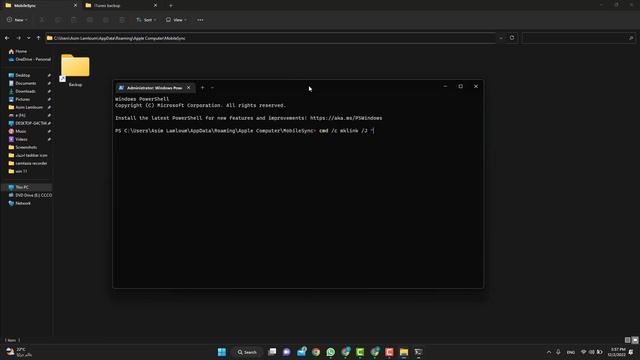 A الى ال  C ونقل النسخه من ال  ITunes طريقة لعمل نسخة احتياطي للايفون عن طريق