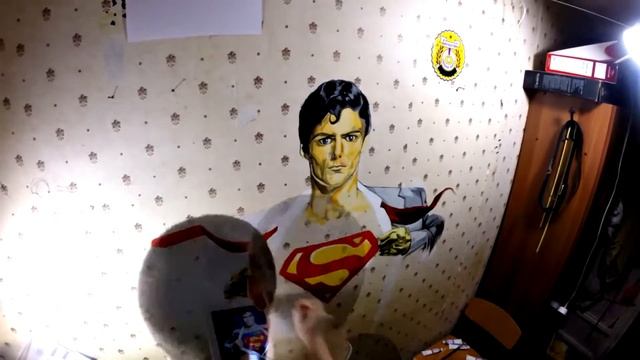 Рисование Superman'a [Time-lapse]