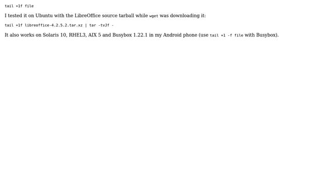 Unix & Linux: How Do I 