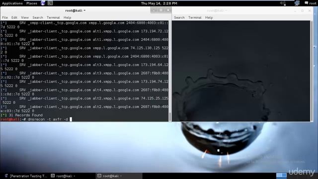 32# Kali Linux - DNSrecon