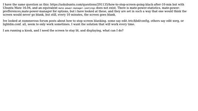 Ubuntu: How To Stop Screen Going Black After 10 Min Ubuntu Mate? (2 Solutions!!)