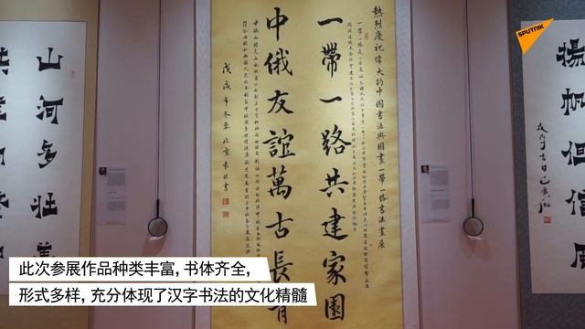 Спутник (на китайском). Выставка 