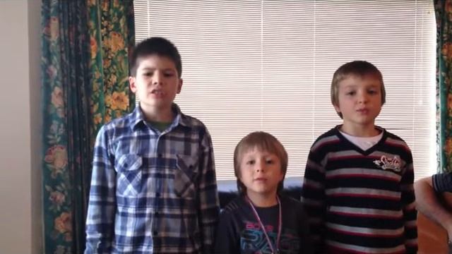 Песня Катюша в исполнении детского трио из Новой Зеландии