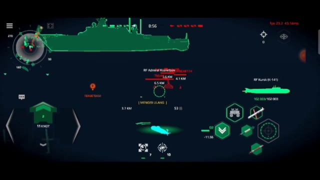 Main Submarine Di Mode Online Itu GILAAA!!! || Modern Warships Indonesia