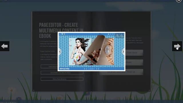 Contoh 3d Pageflip Book Pada Katalog Atau Album Pernikahan