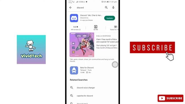 How To Fix Discord App Not Working Problem In Mobile Tamil VividTech