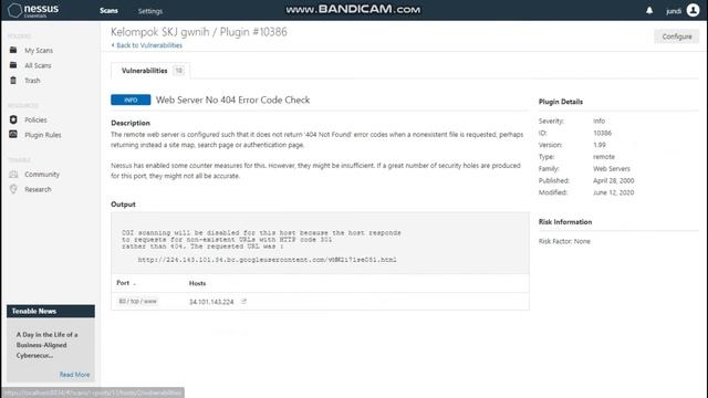 Sistem Keamanan Jaringan(SKJ) IP, Network, Dan Port Scanning
