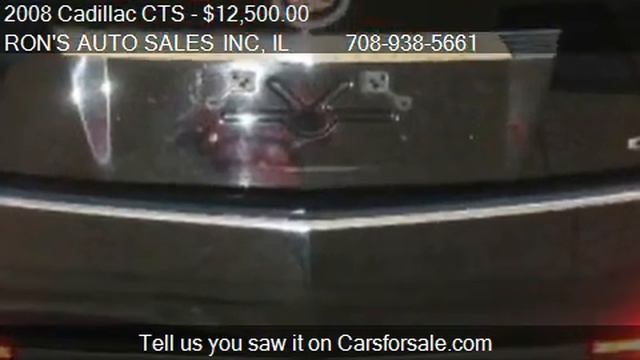 2008 Cadillac CTS 3.6L V6 Sedan For Sale In MELROSE PARK, IL