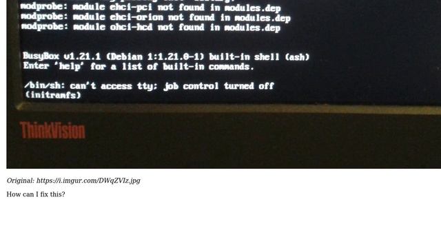 Unix & Linux: Target Filesystem Doesn't Have Requested /lib/systemd/systemd