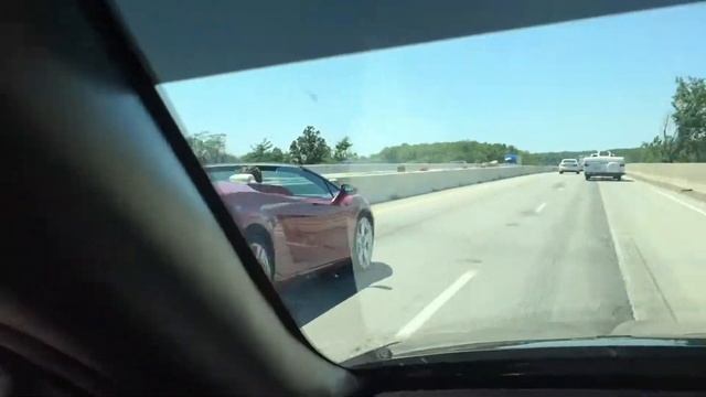 Lamborghini Gallardo Spyder Fly By