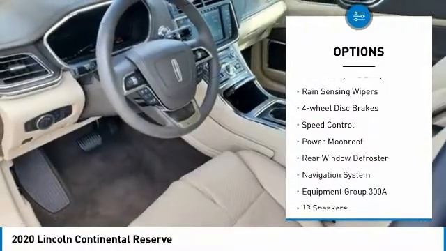 2020 Lincoln Continental 201312