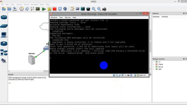 NTP Server Dengan Clientnya Linux Desktop