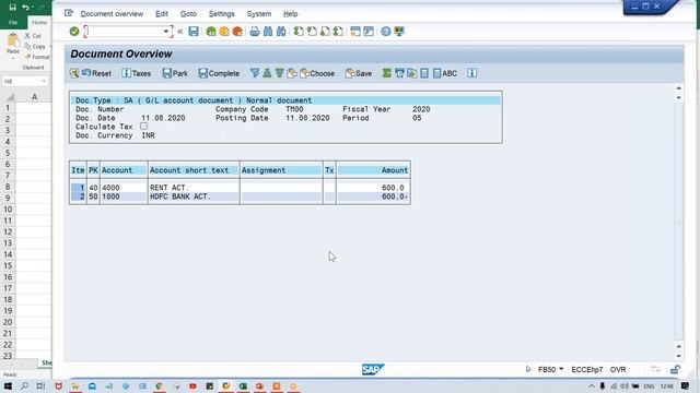 Class 24 # Document Posting 2 # FB50 # Call Me @ +91 7416797921 For SAP FICO Online Training