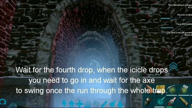 ICICLE TRAP EXPLAINED | ICICLE+SICKLE TRAP | ARK Mobile | Dungeon