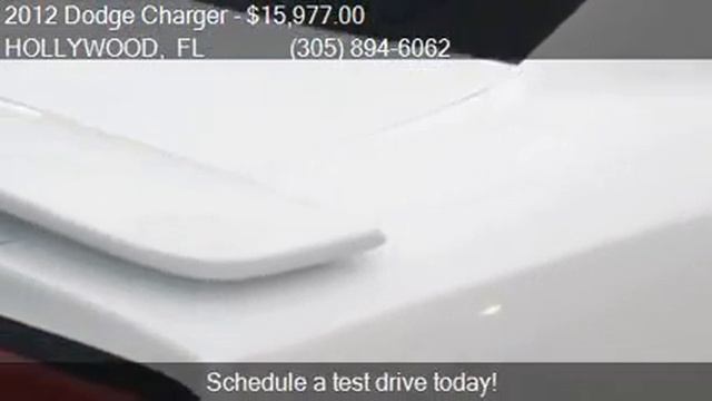 2012 Dodge Charger $2895 Down For Sale In HOLLYWOOD, FL 3302