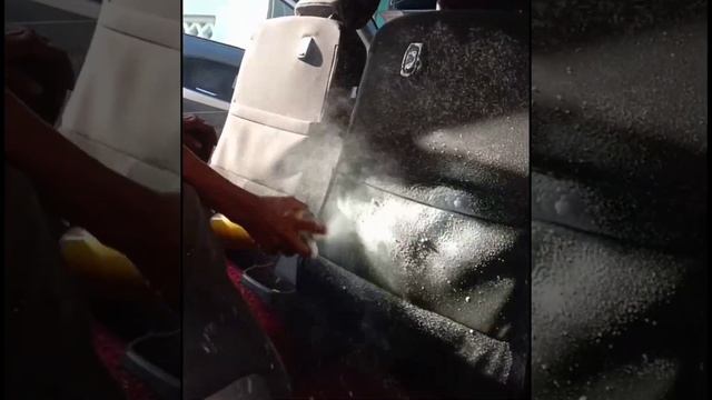 Tough Stain,Cleans & Beautifies.(Seat Kereta).. Malaysia Sign Language..😊🤗👍🏼💓