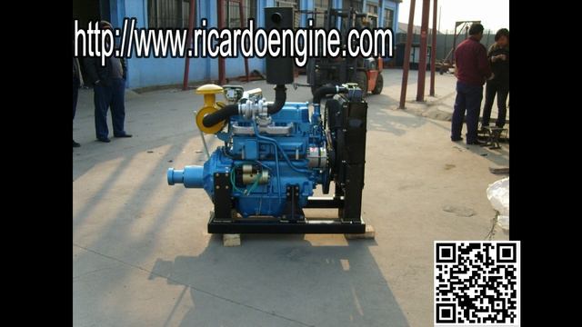 Weichai Ricardo Diesel Engine R6105ZP R4105 Withclutch Belt Pulley PTO Shaft For Water Pump